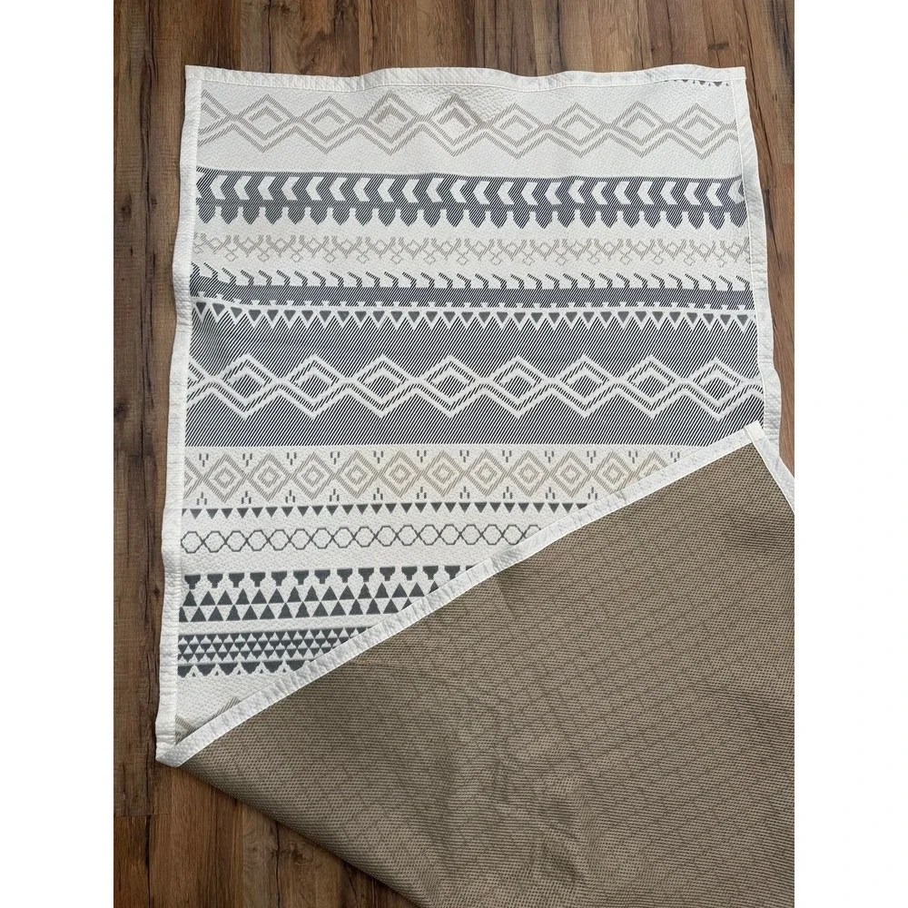 Boho Geometric Cooling Mat Rug Runner 35x83‎ Non Slip Indoor Outdoor